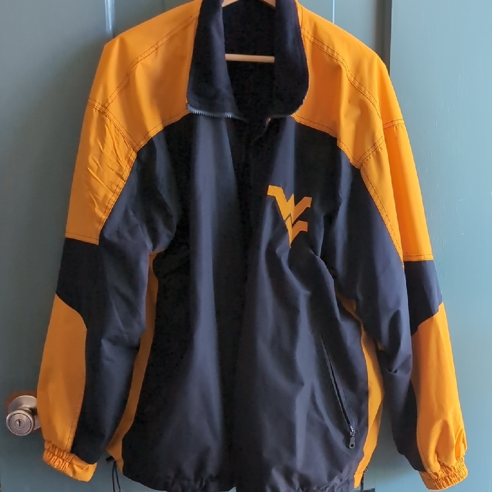 West Virginia University Jacket in Black and Gold